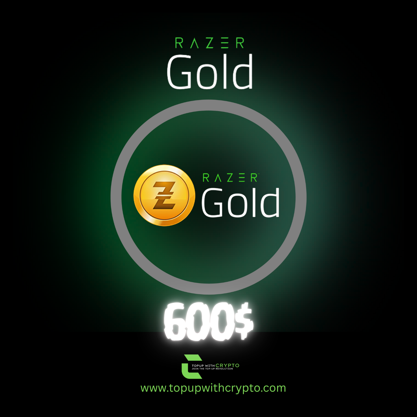Razer Gold ā Pay with Crypto & Level Up Instantly