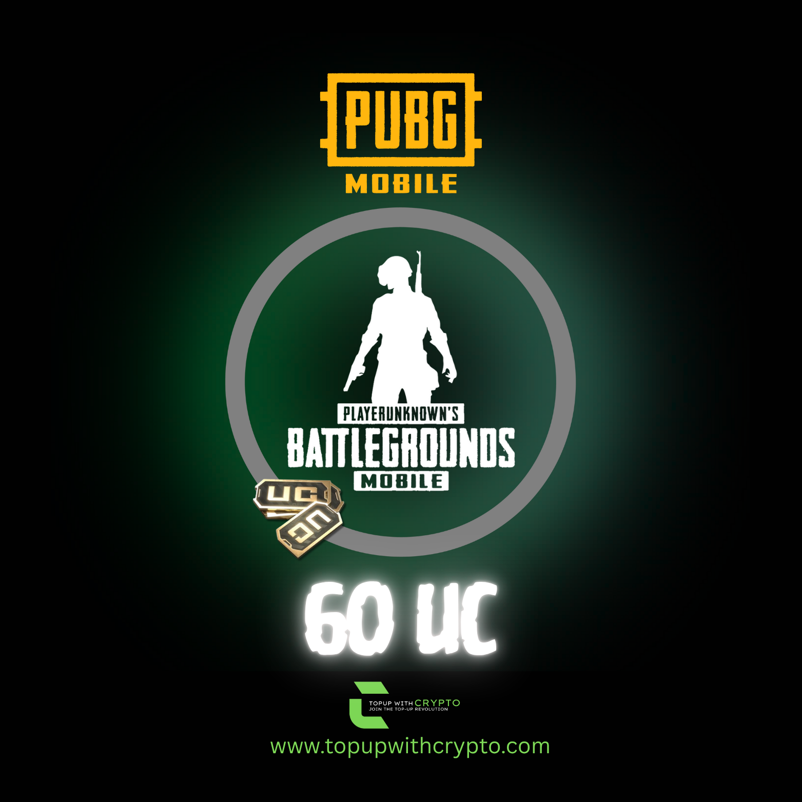 PUBG Mobile UC – Pay with Crypto & Level Up Instantly – Topup with Crypto