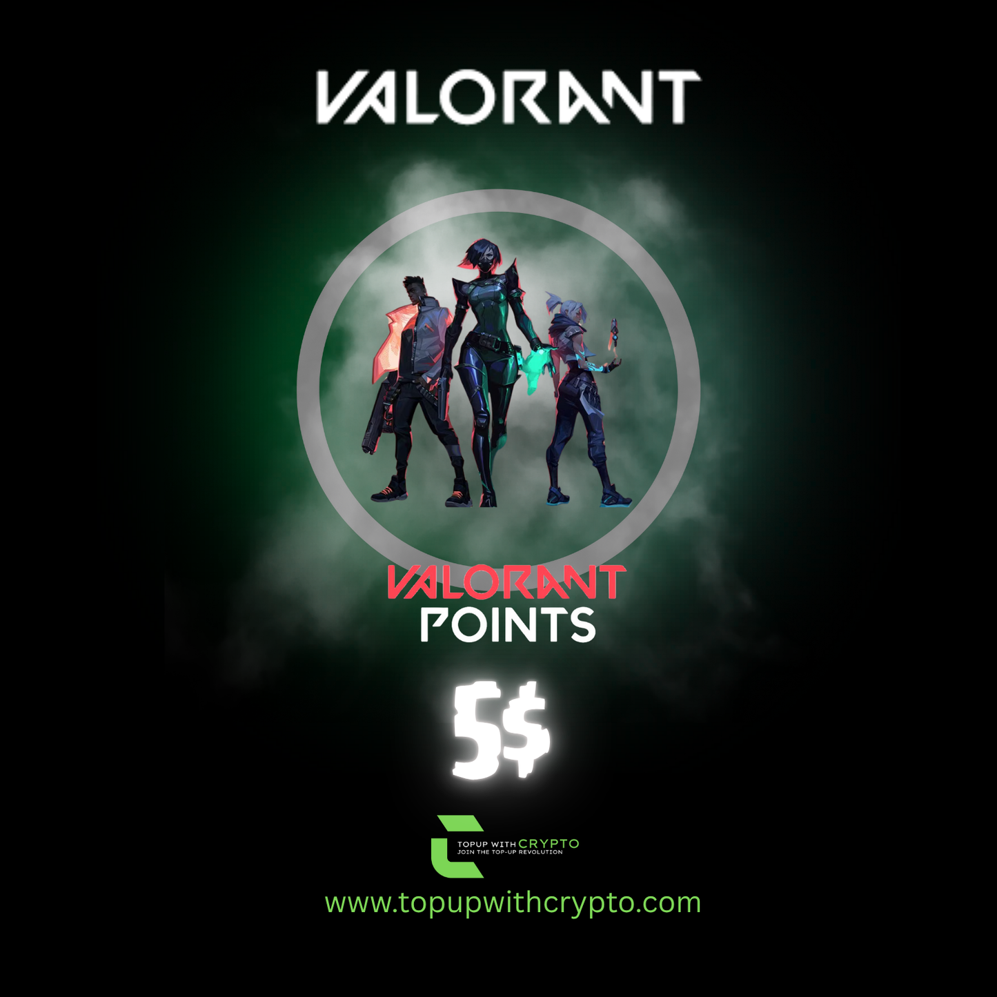 Valorant – Pay with Crypto & Level Up Instantly